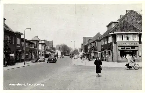 Ak Amersfoort Utrecht Niederlande, Leusderweg