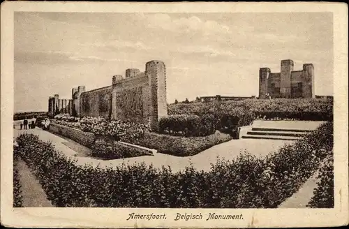 Ak Amersfoort Utrecht Niederlande, Belgisch Monument