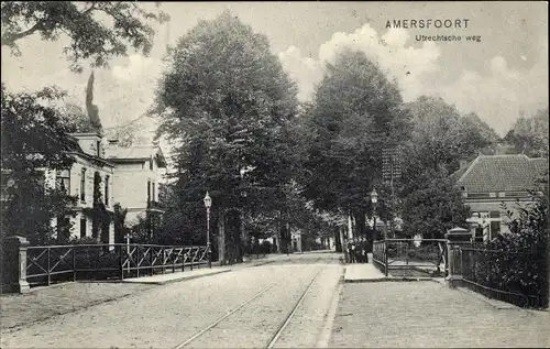Ak Amersfoort Utrecht Niederlande, Utrechtsche weg