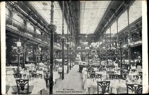 Ak Paris I., Duval, Interieur de la Rue Montesquieu