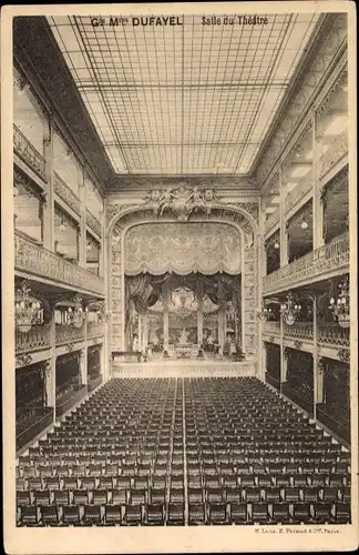 Ak Paris, Grand Magasins Dufayel, Salle du Theatre