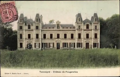 Ak Tancoigné Maine et Loire, Chateau de Fougerolles