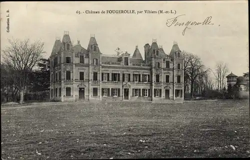 Ak Vihiers Maine et Loire, Chateau de Fougerolle