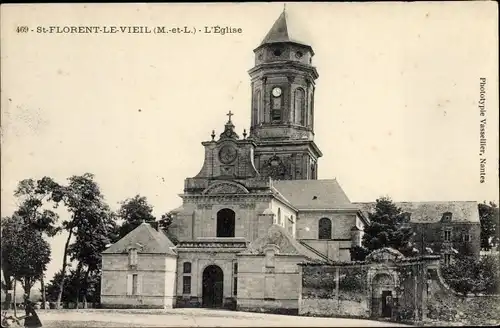 Ak Saint Florent le Vieil Maine et Loire, L'Eglise