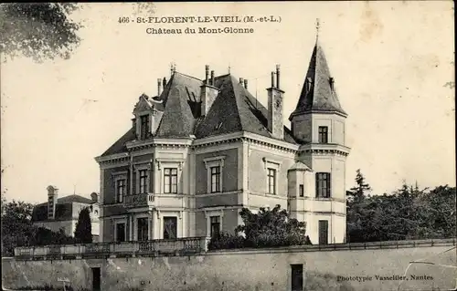 Ak Saint Florent le Vieil Maine et Loire, Chateau du Mont Glonne