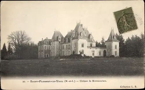 Ak Saint Florent le Vieil Maine et Loire, Chateau de Montmoutiers