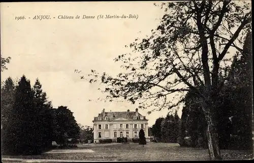 Ak Saint Martin du Bois Maine et Loire, Chateau de Danne