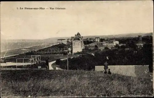 Ak Le Home sur Mer Calvados, Vue Generale