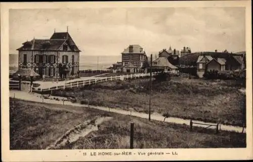 Ak Le Home sur Mer Calvados, Vue generale