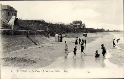 Ak Le Home Calvados, La Plage a l'Heure du Bain