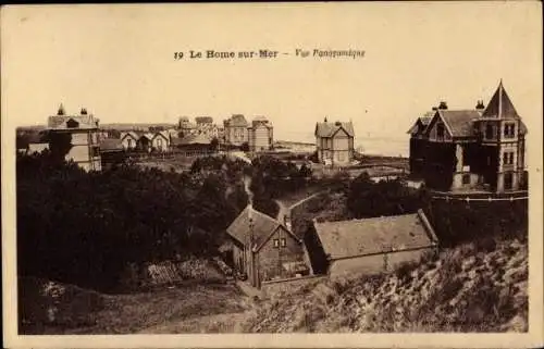 Ak Le Home sur Mer Calvados, Vue Panoramique