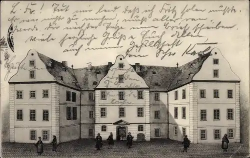 Ak Wetzlar Hessen, Der Ingelheimsche Palast um 1806