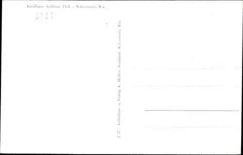 Ak Wilsenroth Dornburg im Westerwald Hessen, Blick v. d. Dornburg, Ort, Kaufhaus