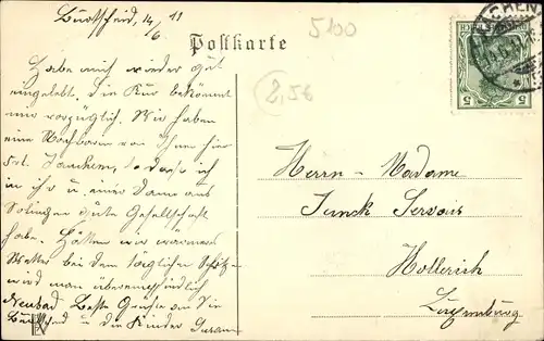 Ak Aachen in Nordrhein Westfalen, Kaiserplatz mit Adalbertkirche