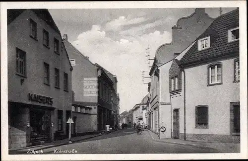 Ak Zülpich Nordrhein Westfalen, Kölnstraße, Kaiser's
