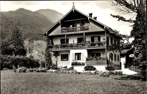 Ak Niederaudorf Oberaudorf in Oberbayern, Haus Sonnenfeld