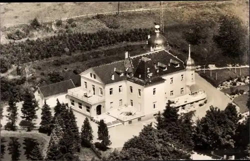 Ak Kierspe im Sauerland Westfalen, Fliegeraufnahme, Erholungsheim Isenburg