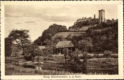 Ak Blankenstein an der Ruhr Hattingen, Burg Blankenstein