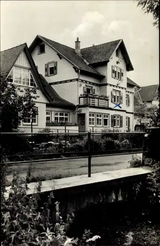 Ak Obermusbach Musbach Freudenstadt im Schwarzwald, Gasthof zum Auerhahn