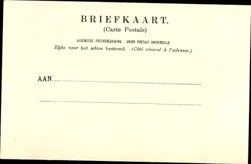 Ak Amsterdam Nordholland Niederlande, Plechtige Opening ban de Beurs door 1903, Königin Wilhelmina