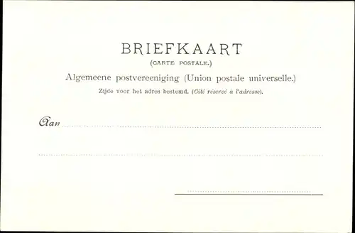 Ak Amsterdam Nordholland, De Gouden koets op den Dam, 6 Maarl 1901, Kutsche, Adel Niederlande