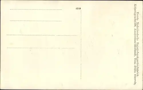 Ak Rotterdam Südholland Niederlande, Kranzniederlegung an Denkmal von Gijsbert Karel van Hogendorp