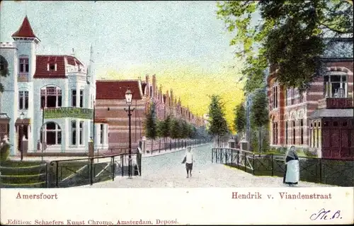 Ak Amersfoort Utrecht Niederlande, Hendrik v. Viandenstraat