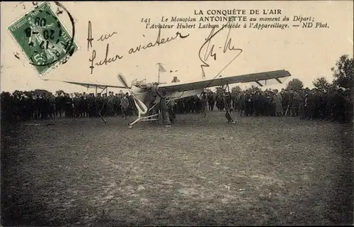 Ak La Conquete de l'Air, Le Monoplan Antoinette, Zivilflugzeug