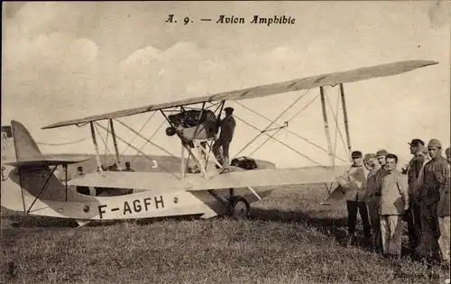 Ak Avion Amphibie, F AGFH, Flugzeug