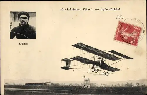 Ak Aviation, L'Aviateur Tetard sur biplan Bristol