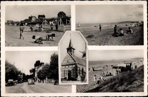 Ak Le Home sur Mer Calvados, Les Jeux, La Plage, Route de Cabourg, Les Dunes