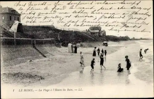 Ak Le Home Calvados, La Plage a l'Heure du Bain