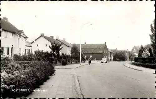 Ak Posterholt Limburg Niederlande, Hoofdstraat