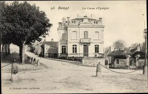 Ak Baugé Maine et Loire, la Caisse d'Epargne