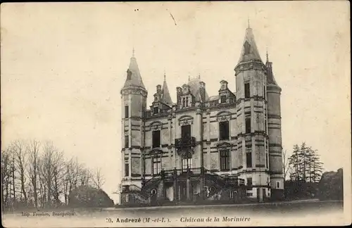 Ak Andrezé Maine et Loire, Château de la Morinière