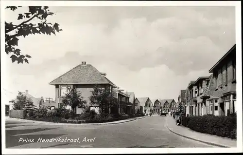 Ak Axel Kerkdreef Zeeland Niederlande, Prins Hendrikstraat