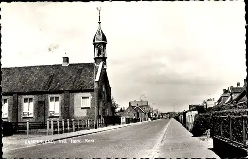 Ak Kamperland Zeeland Niederlande, Ned. Herv. Kerk