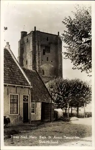 Ak St. Anne Termuiden Sint Anna Termuiden Zeeland, Ned. Herv. Kerk