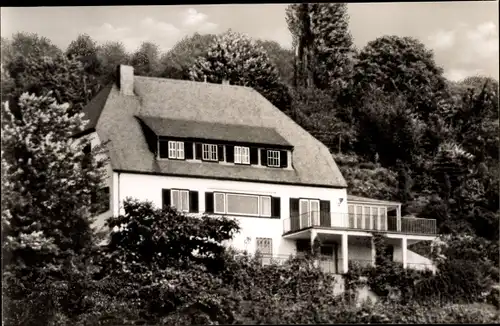 Ak Rhöndorf Bad Honnef am Rhein, Pension Haus Adenauer