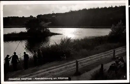 Ak Ostseebad Kölpinsee auf Usedom