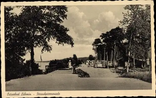 Ak Seebad Lubmin, Strandpromenade