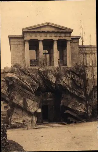 Ak Anvers Antwerpen, Aquarium Extèrieur entrèe, Eingang