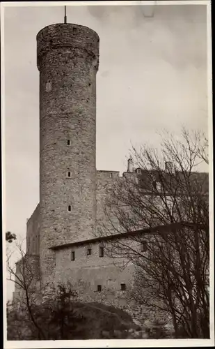 Foto Ak Tallinn Reval Estland, Schloss, Turm