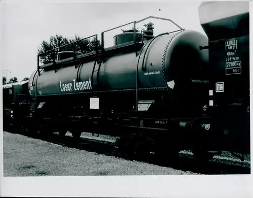 Foto Gemieteter Kesselwagen für kosen Zement 1955