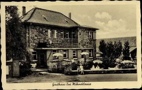 Ak Möhnesee in Westfalen, Gasthaus Zur Möhneklause