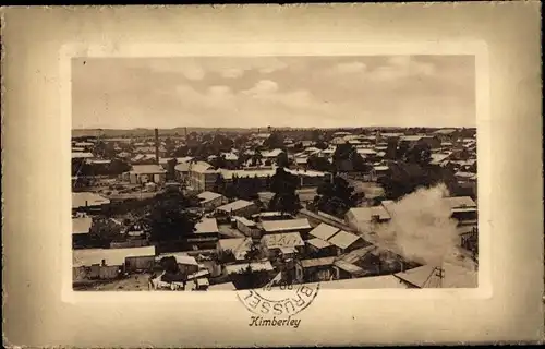 Ak Kimberley Südafrika, Blick auf den Ort