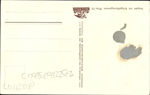 Künstler Ak Generalfeldmarschall Erzherzog Friedrich von Österreich-Teschen, Portrait