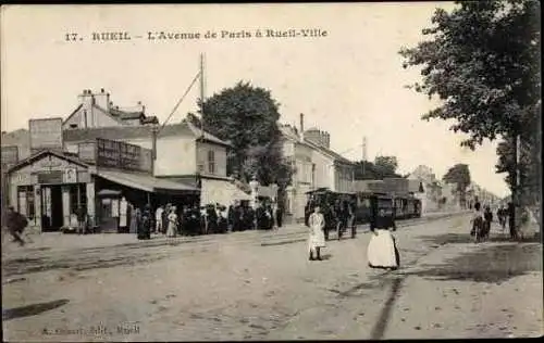 Ak Rueil-Malmaison Hauts de Seine, Avenue de Paris