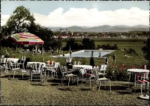 Ak Neutrauchburg Isny im Allgäu, Schwimmbad, Fürstl. Waldburg,Zeilsche Schlossgut- und Kurverwaltung