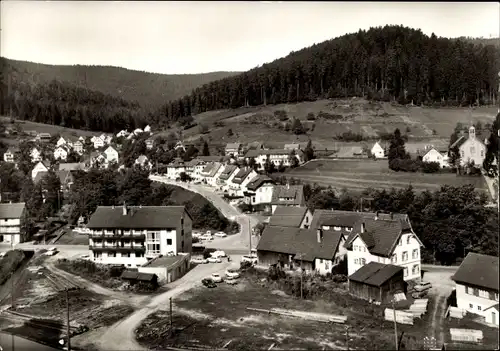 Ak Enzklösterle im Schwarzwald, Vogelschau, Teilansicht